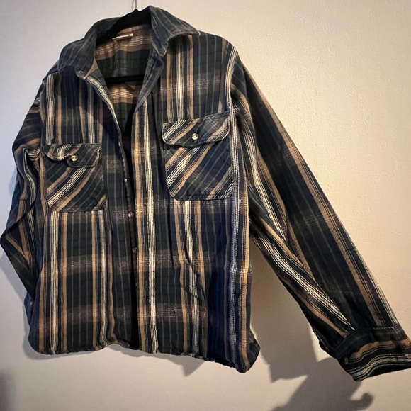 Vintage Five Brothers Flannel - Picture 1 of 8